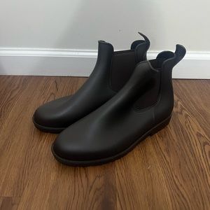 Ibaotty Brown Rubber Ankle Boots Size 11 US